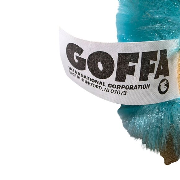 Blue Tan Plush Camel Stuffed Animal By Goffa International desert - Picture 4 of 7